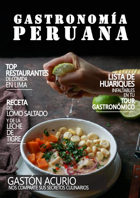 Gastronomia Peruana Menu Y Recetas De La Cocina Peruana Ingredientes