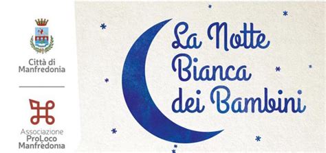 La notte bianca dei Bambini in programma il 29 Agosto