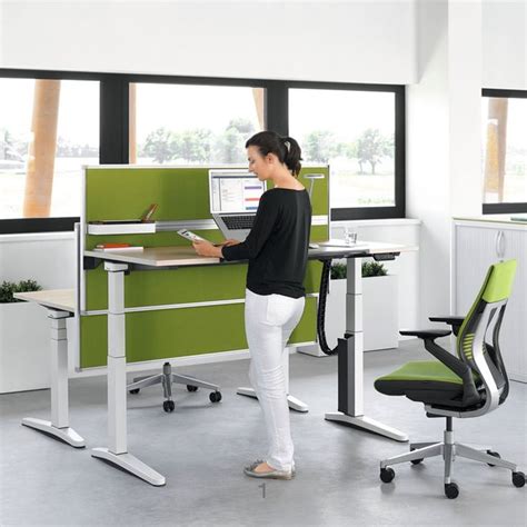 Integrating with the existing environment, it gives workers the freedom to choose between seated and standing postures. Ology - Hunts Office Furniture & Interiors | Office ...