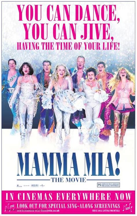 Mamma Mia 2008 British Movie Poster