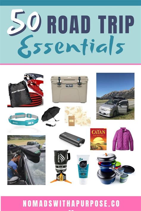 50 Road Trip Essentials What To Pack For An Amazing Road Trip Nomads