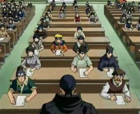 Como Foram Os Ninjas Na Prova De Cola Do Exame Chunin De Naruto