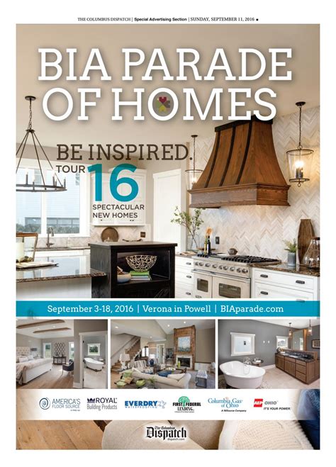 Bia Parade Of Homes 2016 By The Columbus Dispatchdispatch Magazines