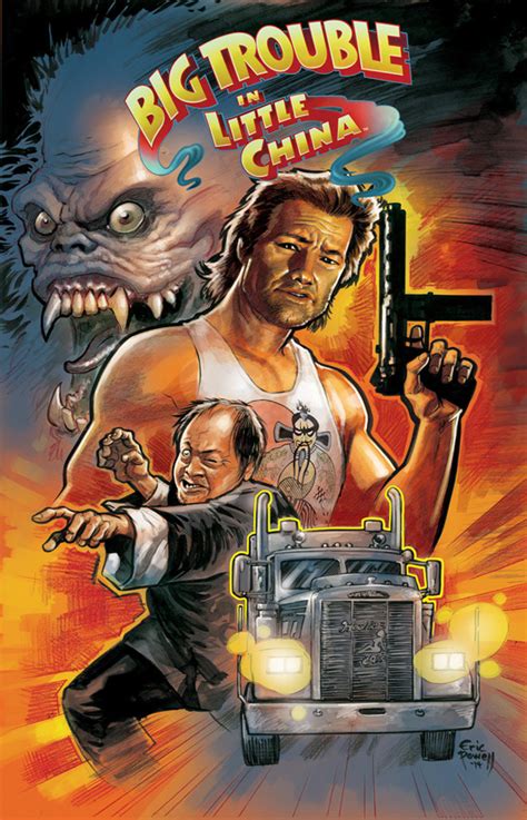 Big Trouble In Little China Jack Burton And The Pork Chop