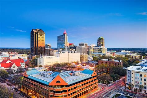 The Largest Cities In North Carolina