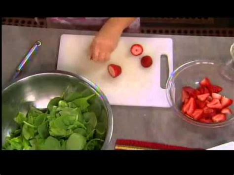 Add the flour mixture into the butter mixture, a little at a time. FOX 11 Living with Amy recipe: Spinach Strawberry Salad ...