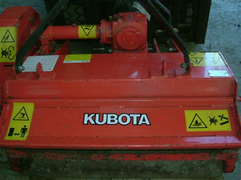 Kubota Tfm 1 Metre Compact Tractor Flail Mower Used 1 M Small Tractor