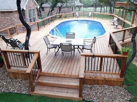 A Guide To 12 Typs Of Swimming Pools Swimming Pool Decks Pool Deck Plans Backyard Pool