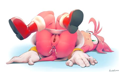 rule 34 amy rose anal vore anus ass boots bottomless clothing dress edit female footwear furry