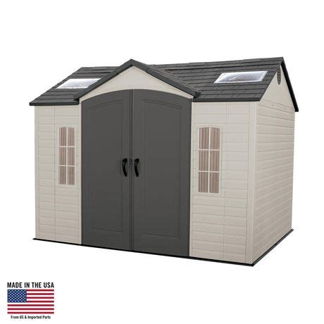Lifetime X Ft Outdoor Storage Shed Model Walmart Canada