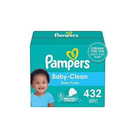 Pamperscompletecleanscented7poptoppacks504babywipes For Sale