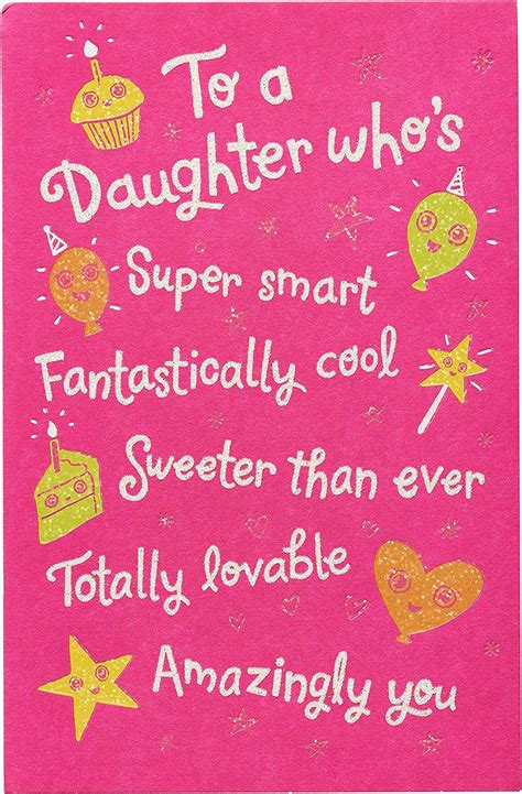 American Greetings Birthday Card For Daughter Better And Better Every Year Amazonca Office
