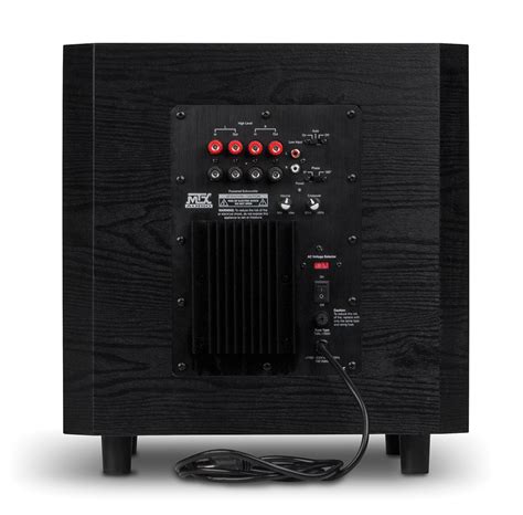 Tsw12 12 Home Theater Powered Subwoofer Mtx Serious About Sound