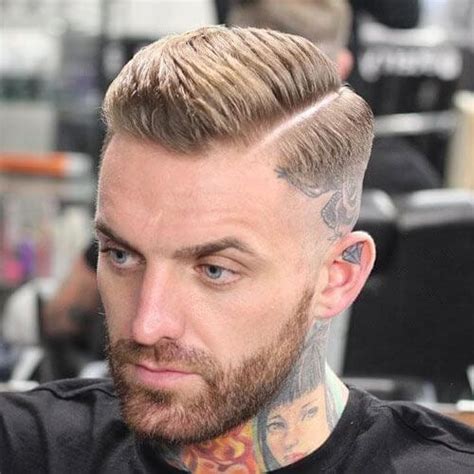 The bald fade comb over always looks good with a manly, thick beard. 56 Trendy Bald Fade with Beard Hairstyles - Men Hairstyles ...