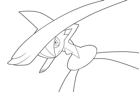 Pokemon Coloring Pages Gallade