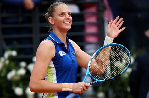 Karolina pliskova, of the czech republic, returns to aryna sabalenka, of belarus, during semifinal national bank open women's tennis tournament action in montreal, saturday, aug. 2019 WTA Italian Open final - Karolina Pliskova and Johanna Konta Preview, Predictions, Betting Tips