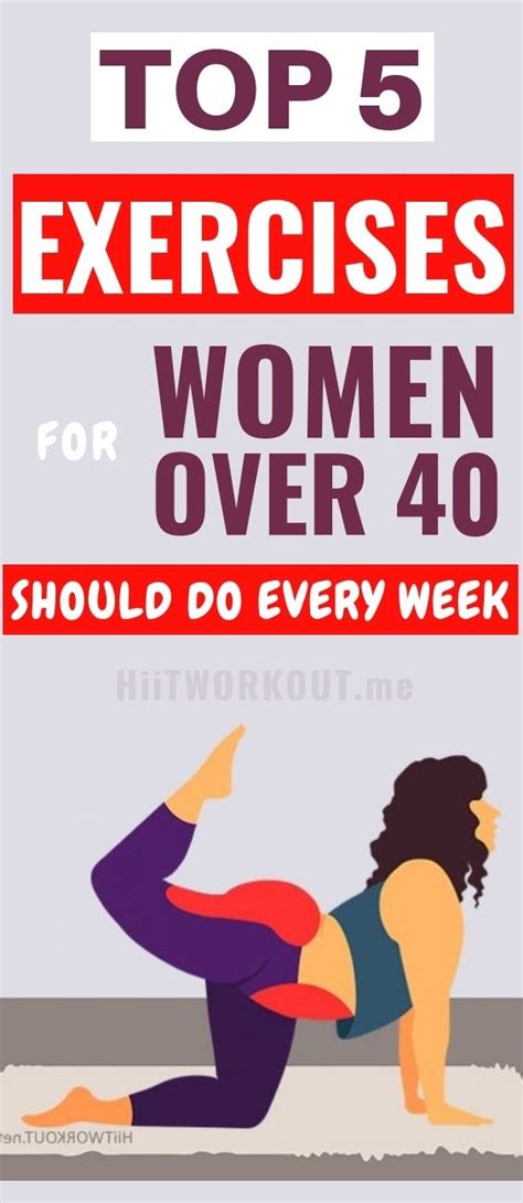 Top 5 Exercises For Women Over 40 Should Do Every Week Exercise