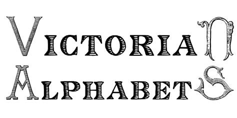 Victorian Alphabets Font Fontspring