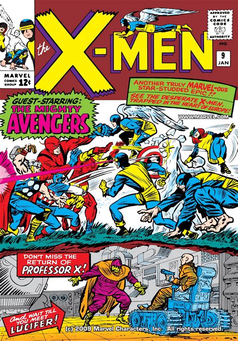 The Uncanny X Men 1963 1st Series 009 Comics And Graphic Novels