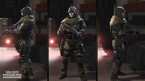 Ghost Joins The Coalition Operators Of Call Of Duty Modern Warfare