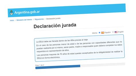 Argentina Elimina El Requisito De La Declaración Jurada Electrónica De