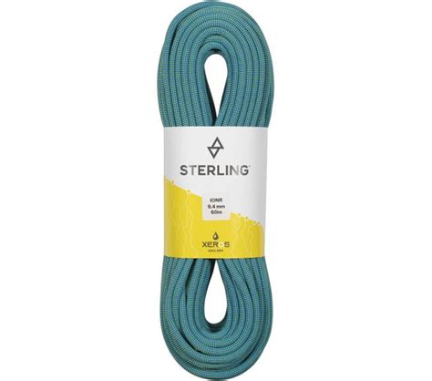 Sterling Ion R Xeros Dry 94mm X 60m Bryces Rock Climbing Shop New