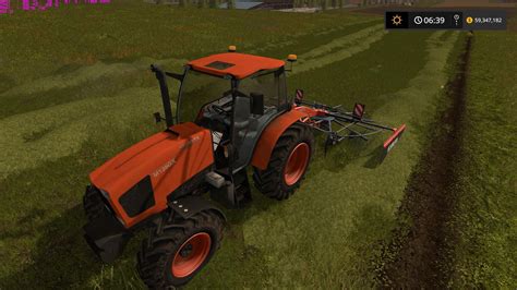Мод трактор Kubota M135gx V10 Farming Simulator 2017