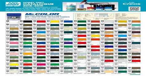 Hobby Dept Catalogue 2018 2 Mrclear Color Gx Mrcolor Gx This Paint