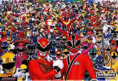 Henshin Grid Super Sentai Group Shot 2010 Everyone Included Or Some
