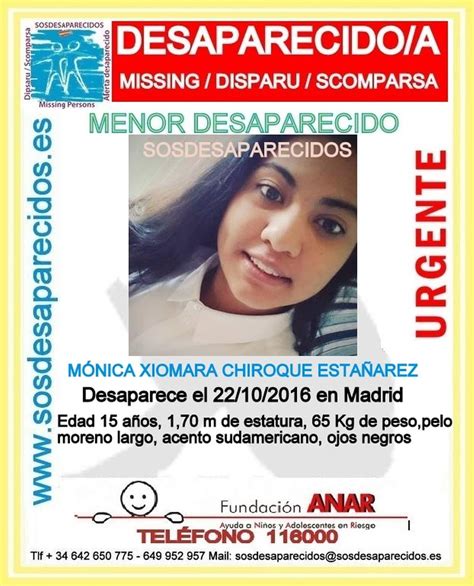 Buscan A Una Menor Desaparecida Desde Hace Una Semana Madridiario