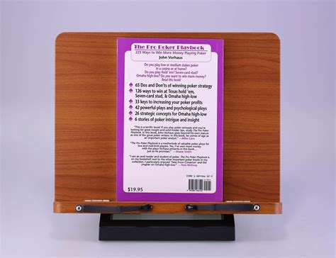 The pro poker playbook: 223 ways to win more money playing poker by