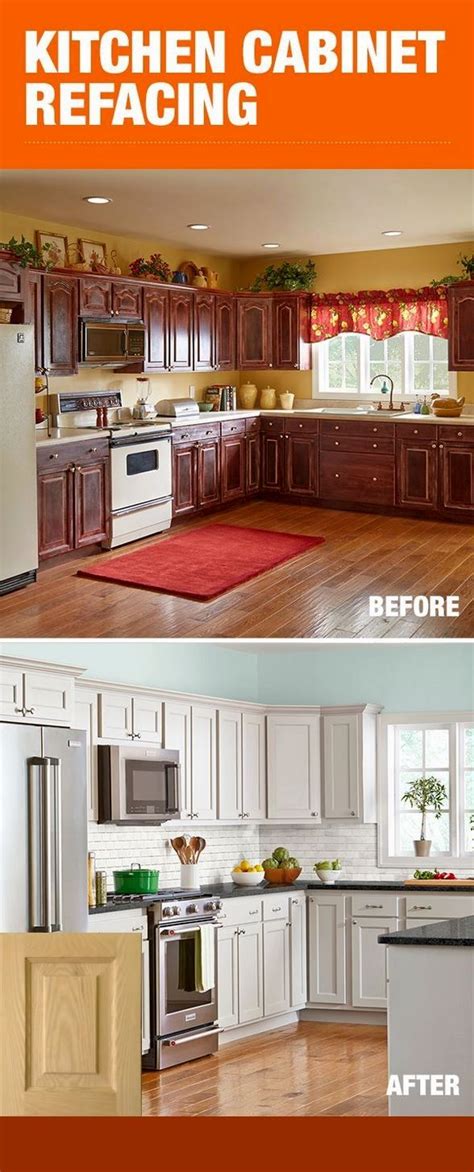 In these cabinet refacing photos we ordered custom unfinished doors then applied a custom stain to match the existing cabinetry. Before And After Pictures Of Glazed Kitchen Cabinets # ...