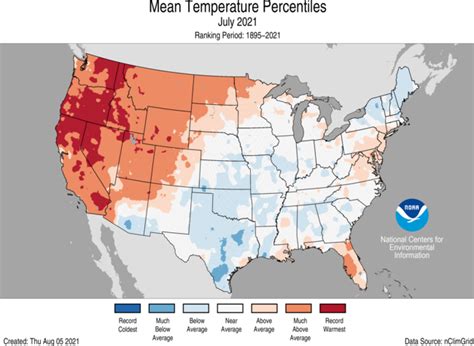 Assessing The U S Climate In July News National Centers For Environmental Information
