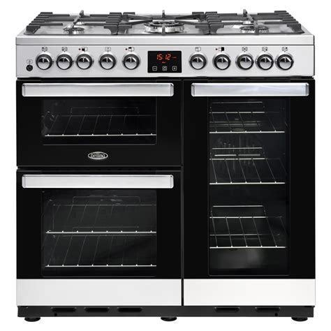 Belling Cookcentre Dx 90dft 90cm Dual Fuel Range Cooker Stainless