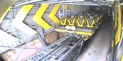 Alton Towers Releases Cctv Footage Of Smiler Crash Business Insider