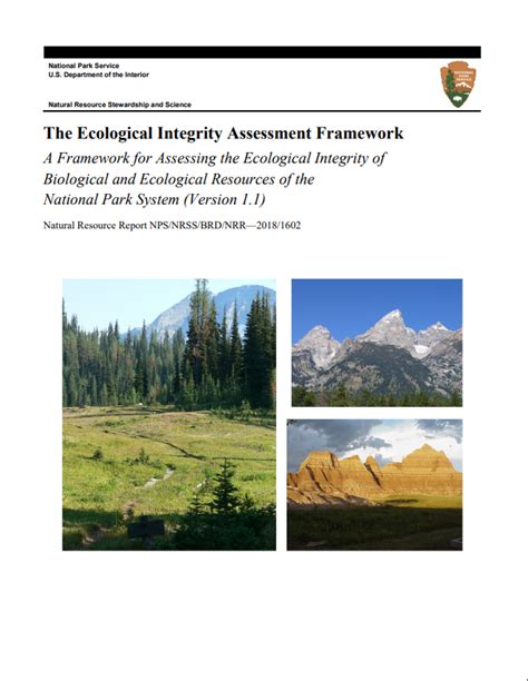 The Ecological Integrity Assessment Framework A Framework For