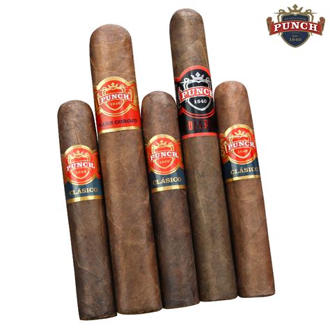 Best Of Punch Ultimate 5 Cigar Collection Samplers Cigar Page