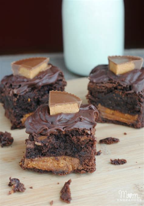 Reese S Peanut Butter Cup Brownies Mom Endeavors