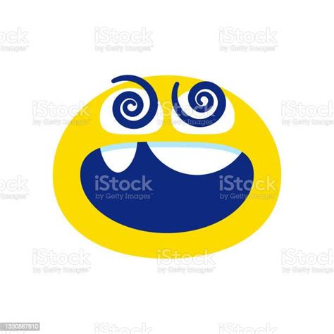 Emoticon Spiral Eyes Stock Illustration Download Image Now Anthropomorphic Smiley Face