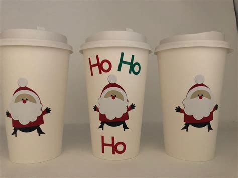 santa party cups santa hot chocolate cups hot chocolate party cups santa birthday party hot