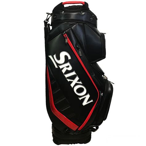 Srixon Tour Golf Cart Bag Black Red Scottsdale Golf