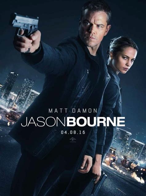 Jason Bourne Tv Spot And Poster The Perfect Weapon Returns