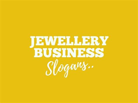 Catchy Jewelry Slogans And Taglines Thebrandboy Handmade