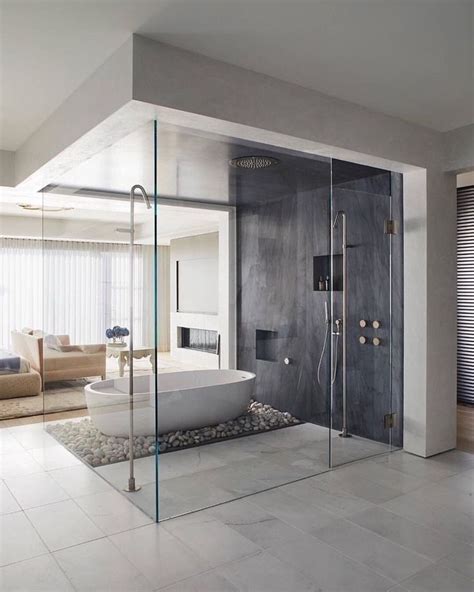 Fabulous Modern Master Bathroom Design Ideas 31 Magzhouse