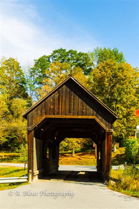 Warren Covered Bridge Vermont 93e1819 Alix Bléus