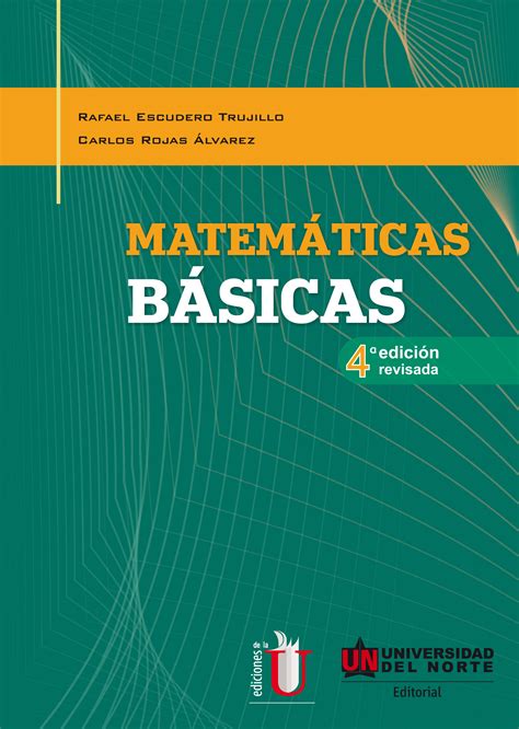 MatemÁticas BÁsicas 4ª Edición Revisada Ediciones De La U Librería