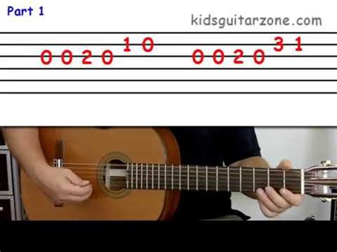 I learned to play guitar when i was 15, so the songs i started out with were songs i heard on the radio or songs that i really, really loved. "How to play..." Happy Birthday on Guitar - YouTube