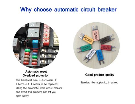 5 30a Resettable Mini Fuse Circuit Breaker Buy Mini Fuse Circuit