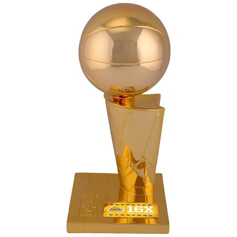 Ticketcity has all nba games, including the nba playoffs & nba finals. Los Angeles Lakers 16-Time NBA Finals Champions 12" Replica Larry O'Brien Trophy with Sublimated ...
