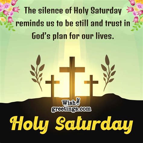 Holy Saturday Wishes Messages Wish Greetings